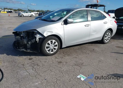 2015 Toyota Corolla L из США, поврежденный, VIN 2T1BURHE7FC248584